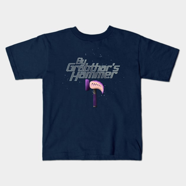 By Grabthar's Hammer Kids T-Shirt by tomsnow